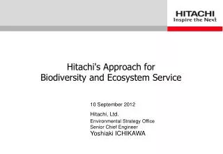 Hitachi, Ltd.