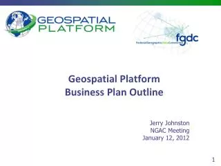 Geospatial Platform Business Plan Outline