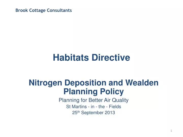 habitats directive