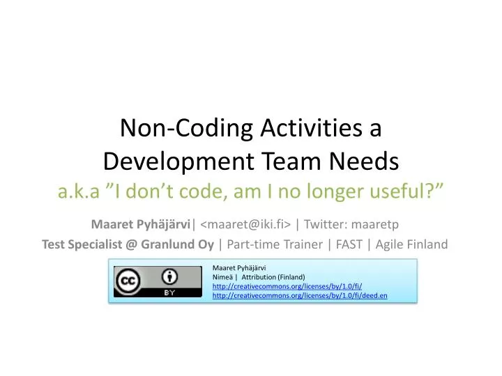 non coding activities a development team needs a k a i don t code am i no longer useful