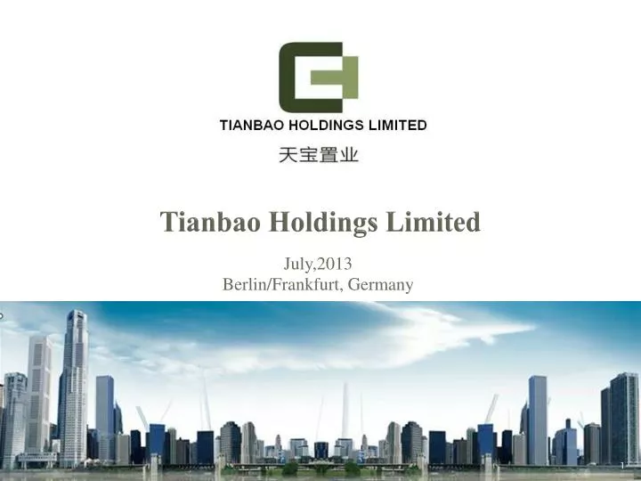 tianbao holdings limited