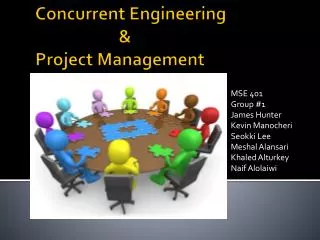 Concurrent Engineering 		 &amp; Project Management