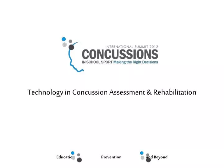 technology in concussion assessment rehabilitation