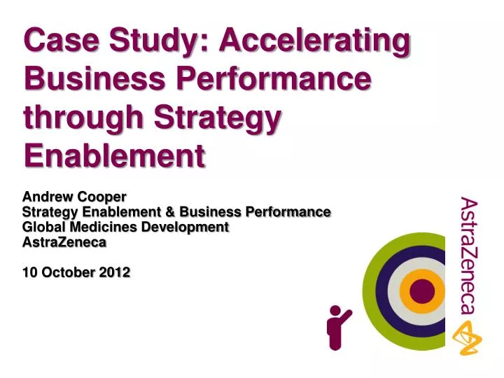 case study accelerating business performance through strategy enablement