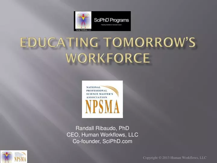 educating tomorrow s workforce