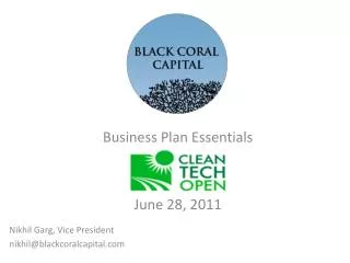 Business Plan Essentials June 28, 2011