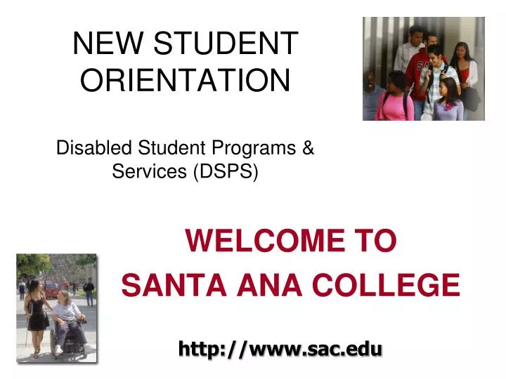 new student orientation disabled student programs services dsps