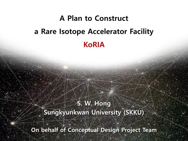 s w hong sungkyunkwan university skku on behalf of conceptual design project team