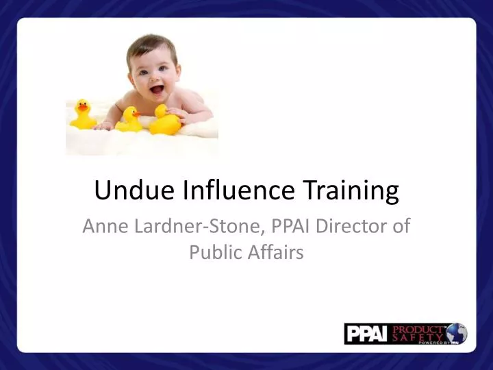 undue influence training