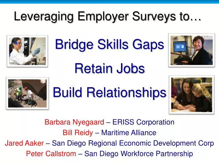 bridge skills gaps retain jobs build relationships