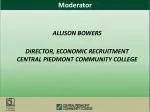 Moderator - slide 1