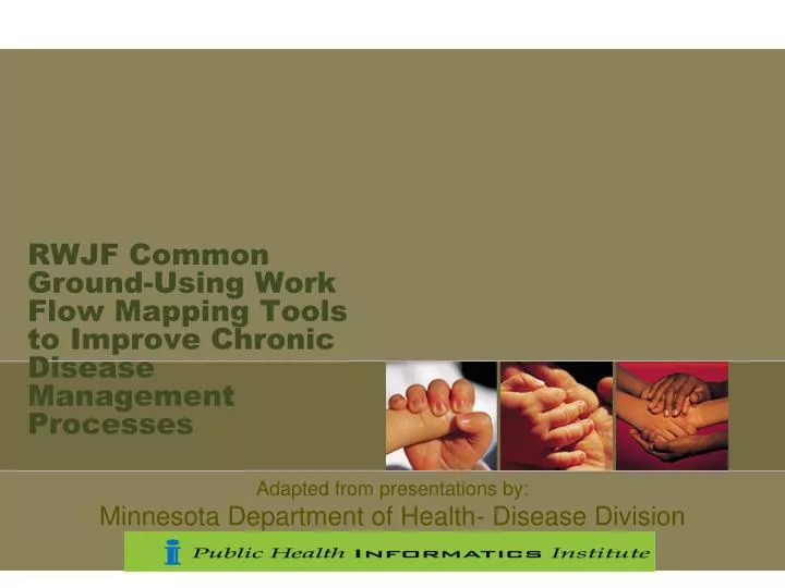 rwjf common ground using work flow mapping tools to improve chronic disease management processes