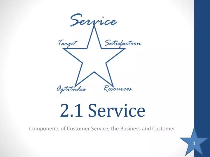 2 1 service