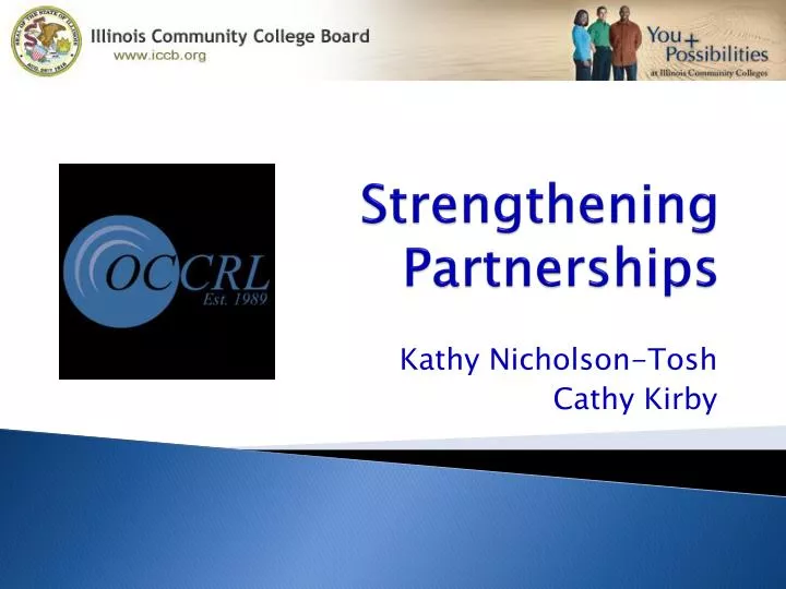 strengthening partnerships