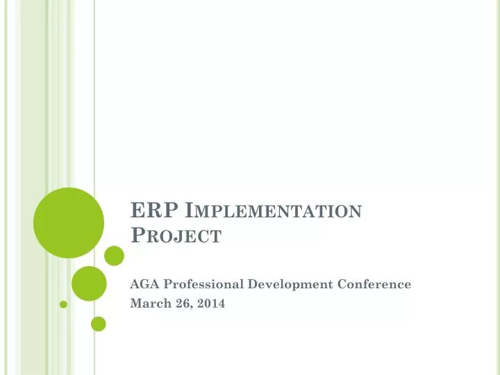 erp implementation project