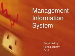 Management Information System