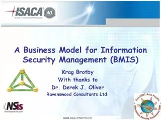 A Business Model for Information Security Management (BMIS)
