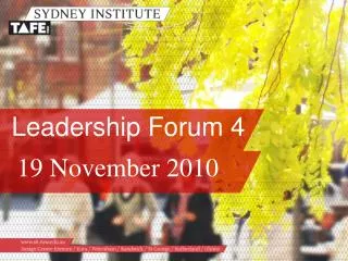 Leadership Forum 4