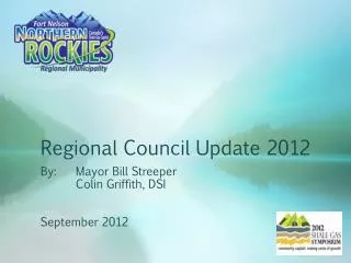 Regional Council Update 2012