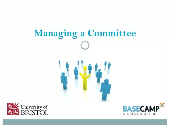 managing a committee