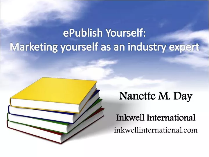 epublish yourself marketing yourself as an industry expert