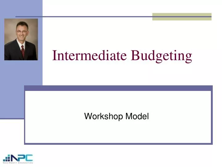 intermediate budgeting