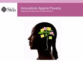 Innovations Against Poverty