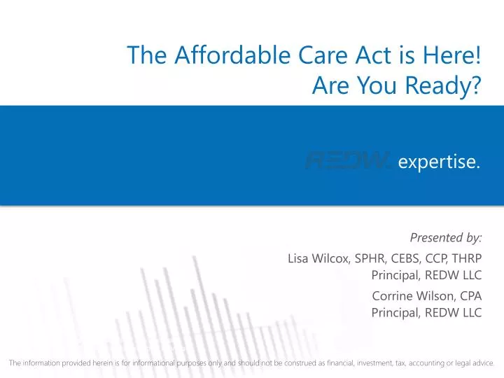 the affordable care act is here are you ready