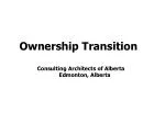 Strategic Ownership Transition: Building a Sustainable Future for Alberta's Architectural Firms - slide 1