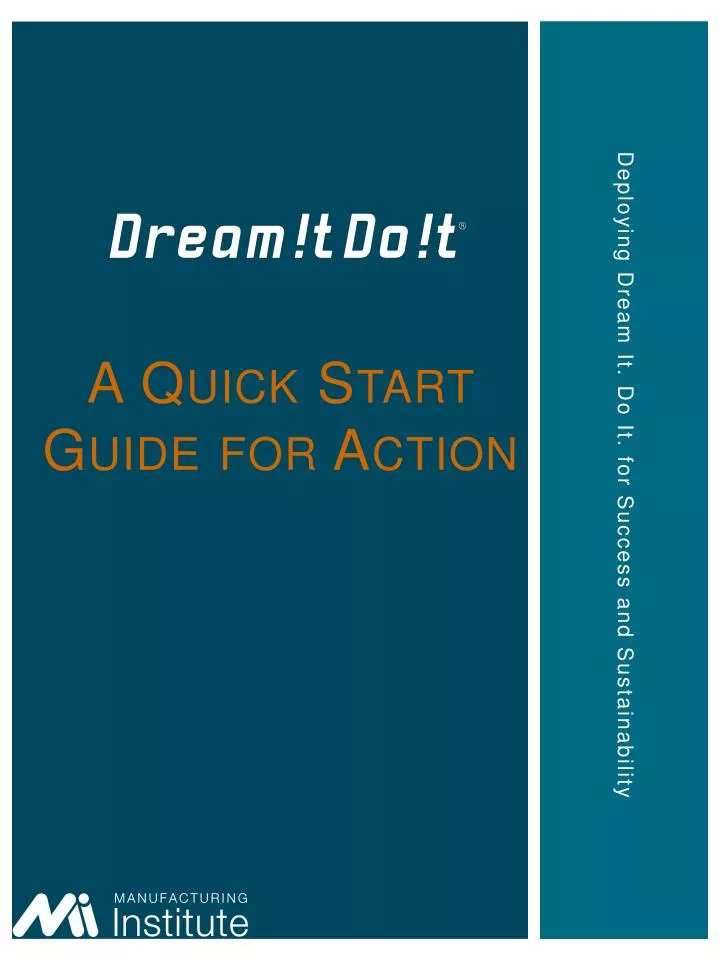 a quick start guide for action