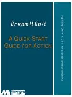 A Quick Start Guide for Action - slide 1