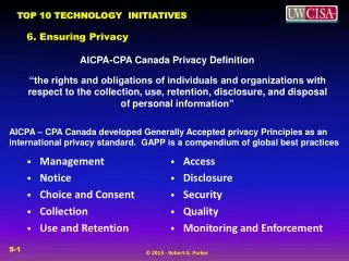 6. Ensuring Privacy