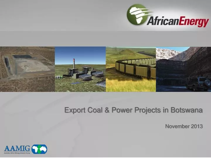 export coal power projects in botswana november 2013