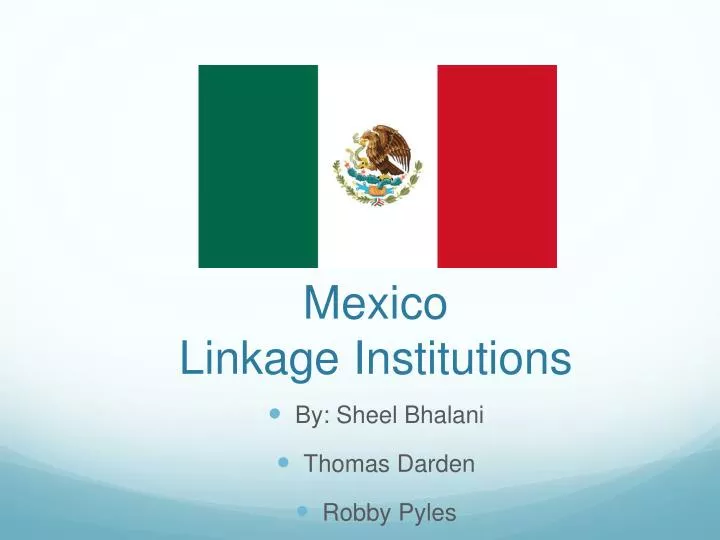 mexico linkage institutions