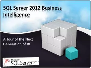 SQL Server 2012 Business Intelligence