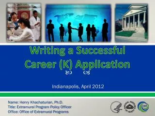 Writing a Successful Career (K) Application