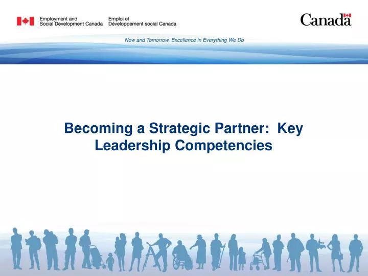 becoming a strategic partner key leadership competencies