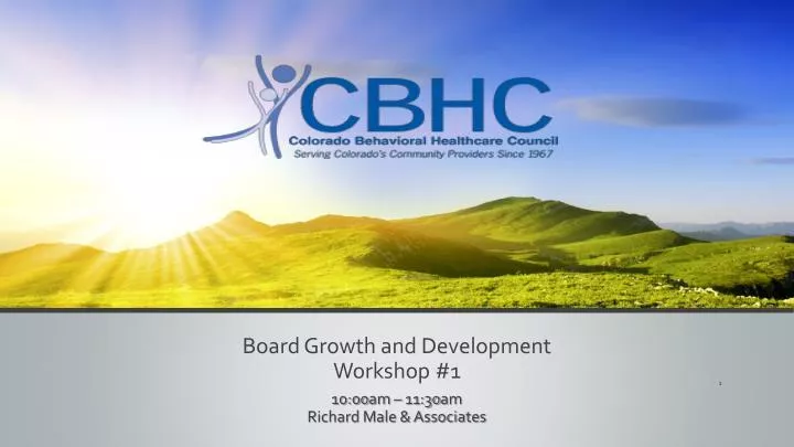 board growth and development workshop 1