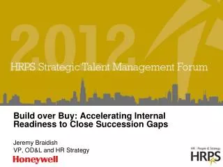 Build over Buy: Accelerating Internal Readiness to Close Succession Gaps