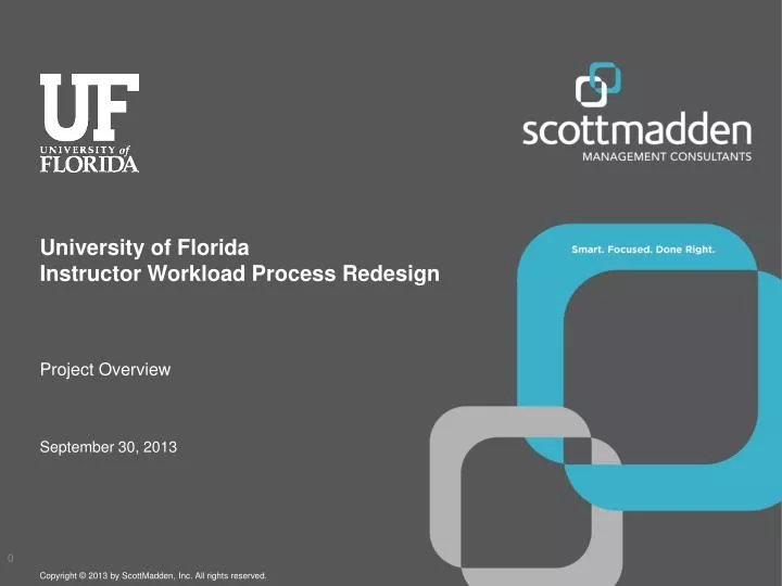 university of florida instructor workload process redesign