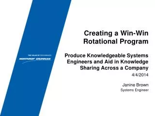 Creating a Win-Win Rotational Program
