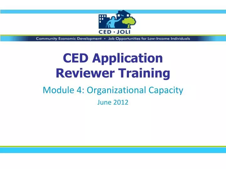 ced application reviewer training