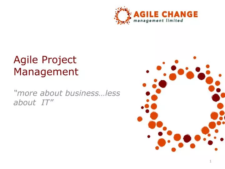 agile project management