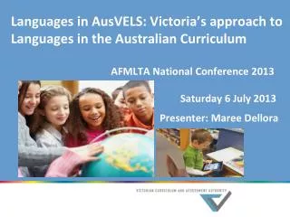 Languages in the Victorian curriculum