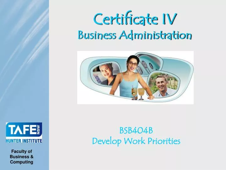 certificate iv business administration