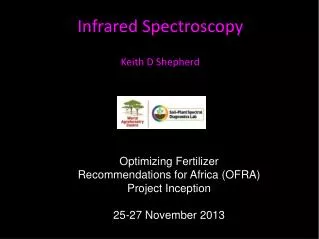 Infrared Spectroscopy Keith D Shepherd