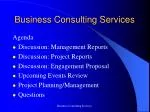 ### 
Comprehensive Business Consulting Services Engagement Proposal and Management Guidelines

### - slide 1