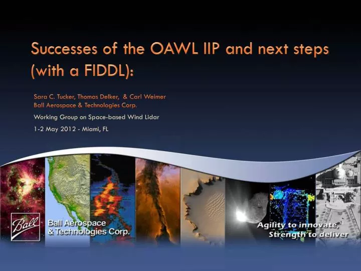 successes of the oawl iip and next steps with a fiddl