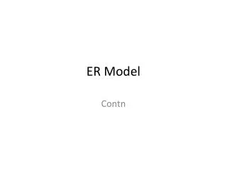 ER Model