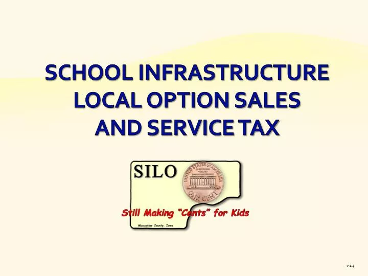 school infrastructure local option sales and service tax